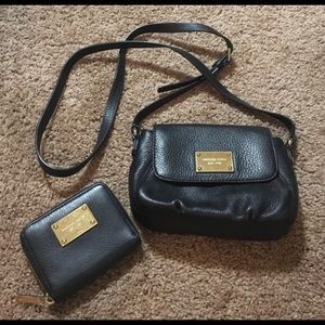Michael Kors crossbody and wallet
